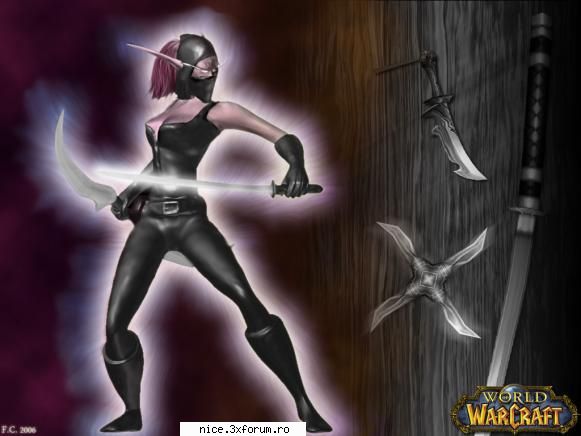 Personaje - Rogue Talharul. Pungasul. Asasinul. Toti acestia - Cu` si despre wow